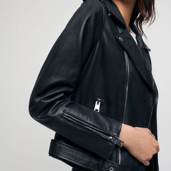 Maje Bocelix Leather Jacket - Picture 4 of 4